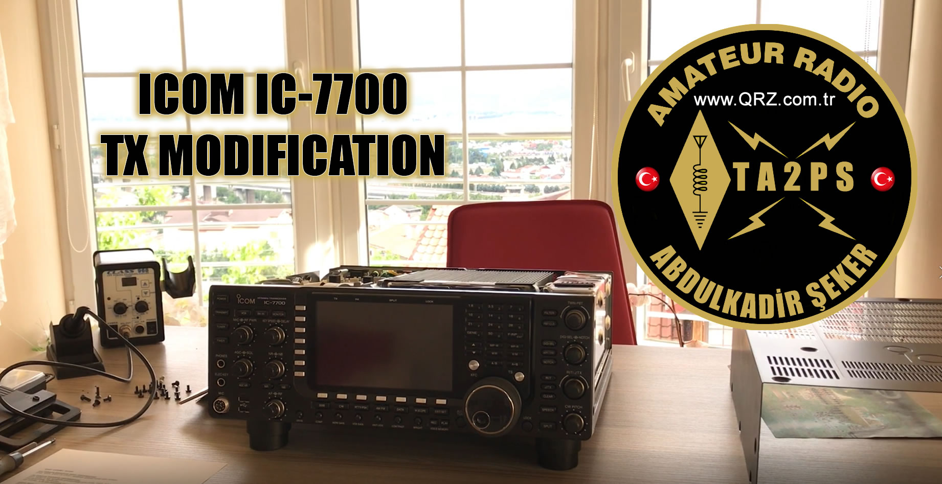 ICOM 7700 TX Genişletme